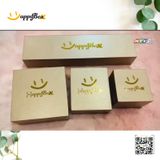  In hộp nắp bật da PU đựng nhẫn, dây chuyền, hoa tai 