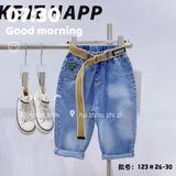  Quần short jeans cho bé hàng Quảng Châu mềm mịn 