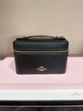  Túi Xách Coach Cốp Mỹ Phẩm Cosmetic Case màu Đen CW727 