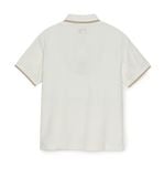  Áo Polo MLB Dia MONOGRAM Tonal Jarcquard Polo T Shirts NEW YORK YANKEES 3APQM0253-50IVS Màu Trắng 