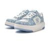 Giày Thể Thao MLB Chunky Liner Denim Monogram SL New York Yankees 3ASXS015N-50BLS Màu Xanh Nhạt