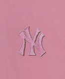  Áo Phông MLB Denimlike Monotive Over Fit T Shirts NEW YORK YANKEES 3ATSM1053-50PKP Màu Hồng 