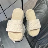 Dép LifeWork Unisex_Space Run Multi Radogram Slide BEIGE LW245SH113 Màu Kem 