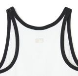  Áo Ba Lỗ MLB Women`S Basic Small Logo Ringer Crop Sleeveless NEW YORK YANKEES  3FTKB0443-50WHS 