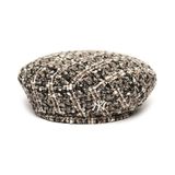  Mũ Nồi MLB Jennie Tweed Beret New York Yankees Beige 3ACBB9616 Màu Trắng Xám 
