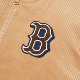 Áo Khoác Bomber MLB MLB Basic Small Logo Corduroy Baseball Jumpet Boston Red Sox  Màu Nâu Chữ B 3AJPB0324-43BGS 