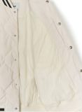  Áo Khoác Bomber MLB Varsity Diamond Quilting Rib Lightweight Short Padding 3ADJV0646-50CRD 