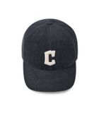  Mũ Lưỡi Trai MLB Denim New Structured Ball Cap Cleveland Guardians 3ACPD015N-45CGS Màu Đen Phom Cứng 
