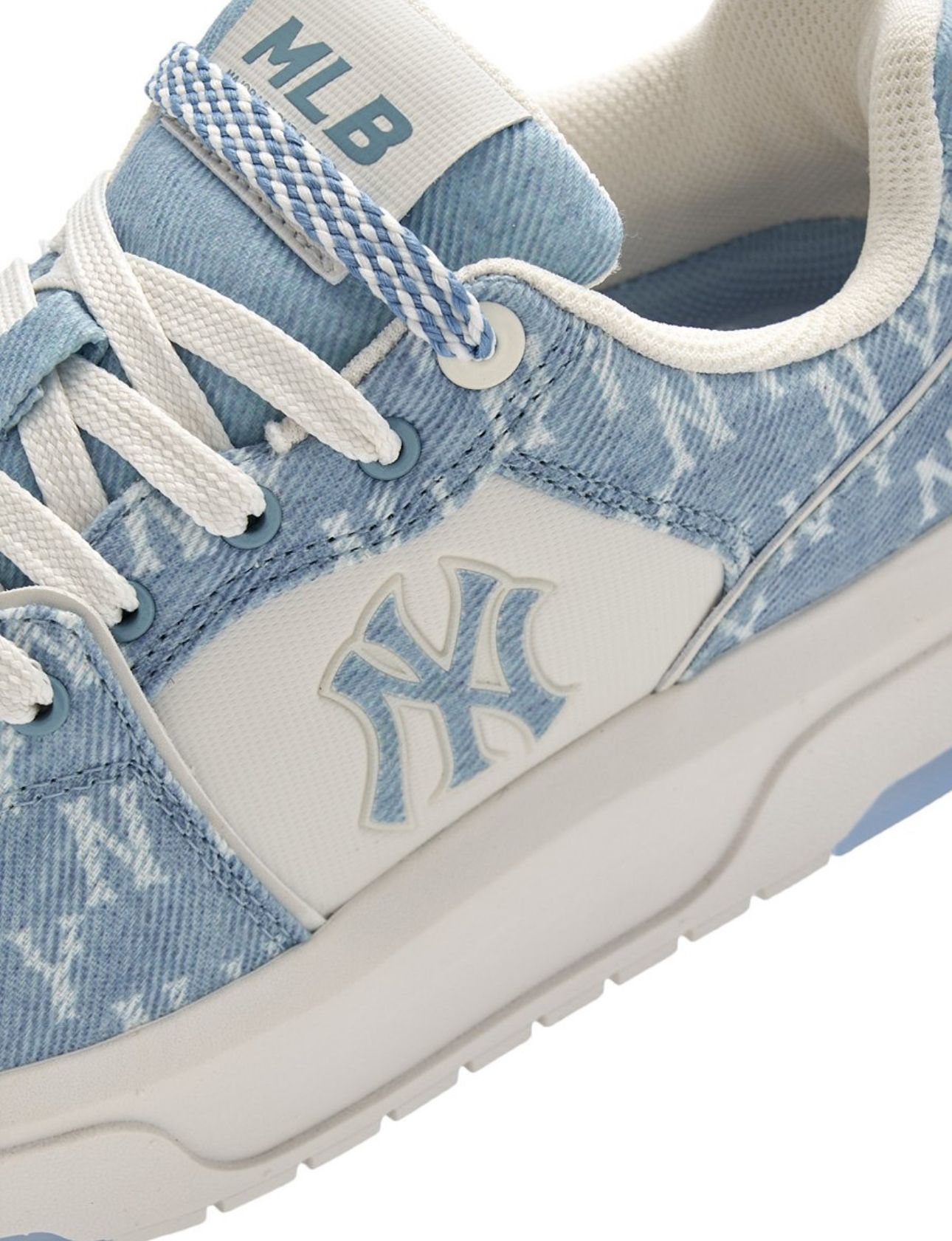 25SS人気新作【MLB】Chunky Liner Denim Monogram SL◆男女兼用 Chunky liner