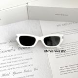  Kính Mát Gentle Monster Vis Viva W2 Màu Trắng 