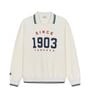 Áo Nỉ Sweat Polo MLB Sportive Varsity Over Fit Polo Sweatshirts NEW YORK YANKEES Màu Trắng 3AMTV0844-50CRS
