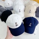  Mũ Lưỡi Trai Gấu WHOAU Basic Màu Trắng / Đen / Begi / Navy 
