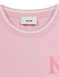  Áo Crop MLB Women`S Basic Coopers Crop Knit Pullover NEW YORK YANKEES Màu Hồng 3FKPB0353-50PKM 