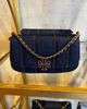 Túi Xách Tory Burch Britten Denim Convertible Crossbody Bag Màu Xanh Denim