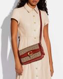  Túi xách Coach Studio Shoulder Bag In Signature Canvas Màu Nâu Logo C6639 