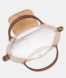  Túi Xách Longchamp Le Pliage Original S Handbag Paper - Recycled Canvas Size S Màu Trắng Kem 