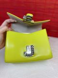  Túi xách Marc Jacobs THE ST. MARC MINI TOP HANDLE Màu Vàng Neon 2P3HSC004H01 
