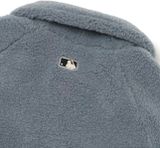  Áo Khoác Lông MLB Basic Small Logo Mega Overfit Fleece Jumper 3AFDB0726-43GRS Màu Xám 