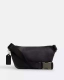  Túi Đeo Hông Coach Mini Belt Bag In Signature Canvas CN503 Màu Đen Logo 