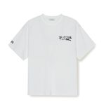  Áo Phông MLB Basic Heavy Weight Mega Over Fit T Shirts NEW YORK YANKEES 3ATSB4053-50WHS Màu Trắng 