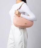  Túi Đeo Vai Coach Mara Hobo Light Raspberry Màu Hồng Nhạt 