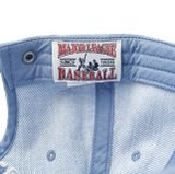  Mũ Lưỡi Trai MLB Denim New Structured Ball Cap NEW YORK YANKEES 3ACPD015N-50BLL Màu Xanh Nhạt 