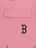  Áo Khoác MLB Basic Collar Work Jacket BOSTON REDSOX 3AJPB0351-43PKP Màu Hồng 