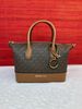 Túi Đeo Chéo Michael Kors MK Hyde Small Signature Logo Crossbody Bag Màu Nâu Logo