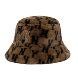  Mũ Bucket Lông MLB MLB Monogram Hat New York Yankees 3Ahtm0316-50Brd 