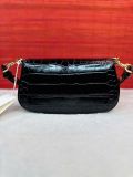  Túi Xách Tory Burch Britten Embossed Convertible Crossbody Bag Màu Đen 141015 