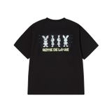  Áo Phông ADLV Mugshot Alien Short Sleeve T-Shirt Màu Đen 