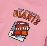  Áo Khoác Bomber MLB City Baseball Varsity Jumpers San Francisco Giants 3AJPC0124-14PKS Màu Hồng 
