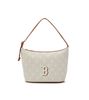 Túi Đeo Vai MLB Classic MONOGRAM Jacquard Hobo Bag BOSTON REDSOX Màu Xám 3ABQM015N-43BGL