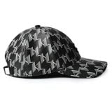  Mũ Karl Lagerfeld K/Ikonik Monogram-Print Cap Màu Đen Xám 