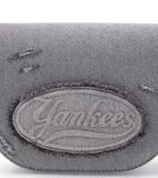  Túi Đeo Chéo MLB Cursive Vintage Denim Cross Bag NEW YORK YANKEES 3ACRVD15N-50GRS Màu Đen 
