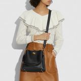  Túi Xách Coach Willow Bucket Bag Màu Đen C3916 