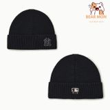  Mũ Len MLB Candy Mid Beanie NEW YORK YANKEES 3ABNBM146 Màu Trắng Chữ B / Đen Logo NY 