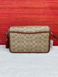  Túi xách Coach Studio Shoulder Bag In Signature Canvas Màu Nâu Logo C6639 