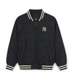  Áo Khoác Phao MLB Varsity Rib Light Short Down Jkt New York Yankees Màu Đen 3ADJV0146-50BKS 