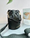  Túi Bucket Marc Jacobs Leather Bucket Bag in Black 