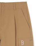  Quần túi Hộp MLB Women`S Varsity Cargo Pintuck Wide Pants BOSTON REDSOX 3FWPV0144-43BGD Màu Nâu 