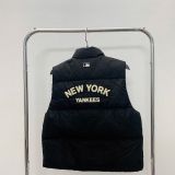  Áo Khoác Gile MLB Varsity Padded Vest New York Yankees Màu Đen 3ADVV1046 