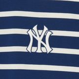  Áo Polo MLB cổ sọc Varsity New York Yankees ivory Màu Xanh 3APQV0343-50NYL 