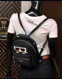  Balo Karl Lagerfeld Paris Women's Black Amour Small Backpack Màu Đen 