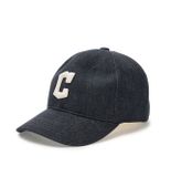  Mũ Lưỡi Trai MLB Denim New Structured Ball Cap Cleveland Guardians 3ACPD015N-45CGS Màu Đen Phom Cứng 