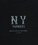  Áo Crop MLB Women`S Basic Coopers Logo Slim Crop T Shrts NEW YORK YANKEES Màu Đen 3FTSB0453-50BKS 
