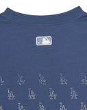  Áo Phông MLB Vintage MONOGRAM Allover Over Fit T Shirts LOS ANGELES DODGERS 3ATSM2053-07INS Màu Xanh 