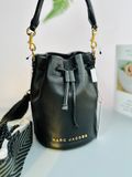 Túi Bucket Marc Jacobs Leather Bucket Bag in Black 