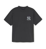  Áo Phông MLB Denimlike Monotive Over Fit T Shirts NEW YORK YANKEES 3ATSM1053-50CGS Màu Đen 