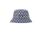  Mũ Bucket MLB Monogram Jacquard Bucket Hat New York Yankees Blue  32Cphv111-50N 